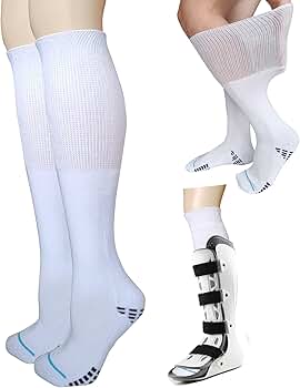 Model Line Socks Long Boot (起毛 SPAN, 3/5/7 cm) Amazon.com: Replacement Sock Liner Knee High for Orthopedic