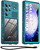 Vista 21 de Funda impermeable para Samsung Galaxy S23 Ultra, IP68 bajo el agua, a prueba de golpes militares de 12 pies, a prueba de polvo, pantalla y protector