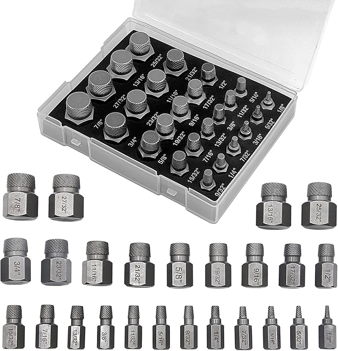 Set estrattori per viti a testa esagonale in serie - Utensileria Revelli