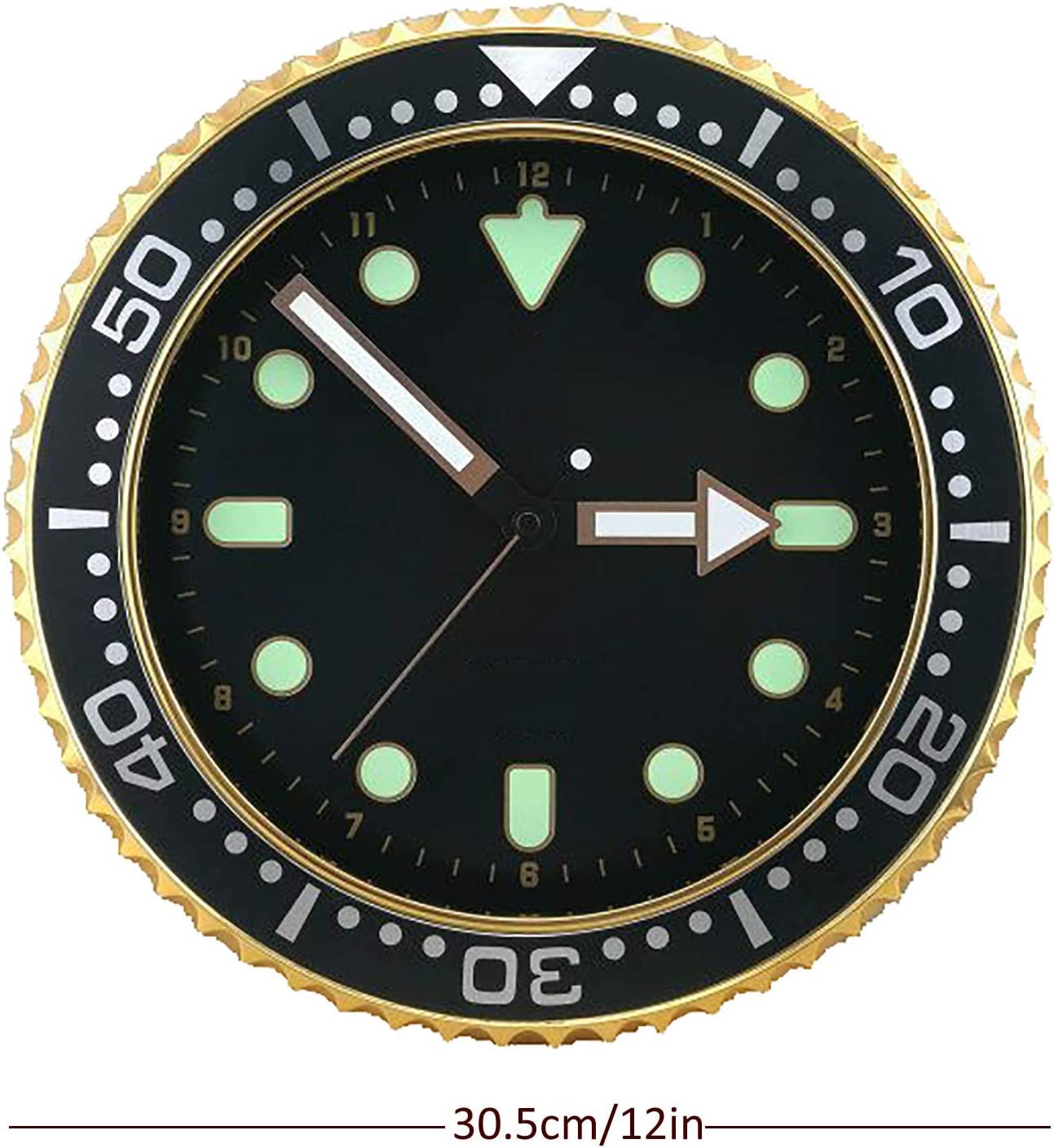 Tuinklok Outdoor Tuin Wandklok Grote Romeinse Numerieke Tuinklok Outdoor Iron Clock Outdoor Clock 40cm 16inch
