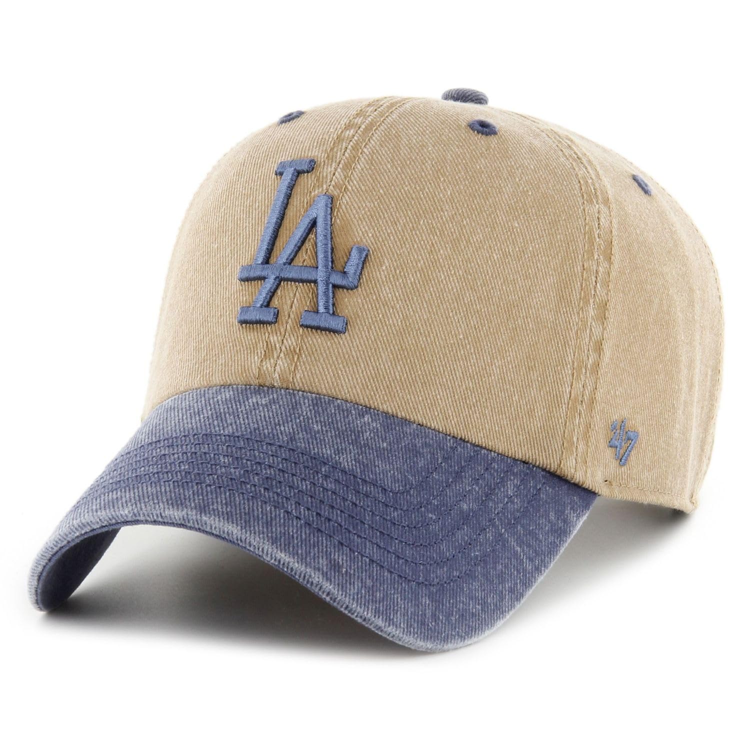 47 Brand Strapback Cap - Cooperstown Los Angeles Dodgers Khaki