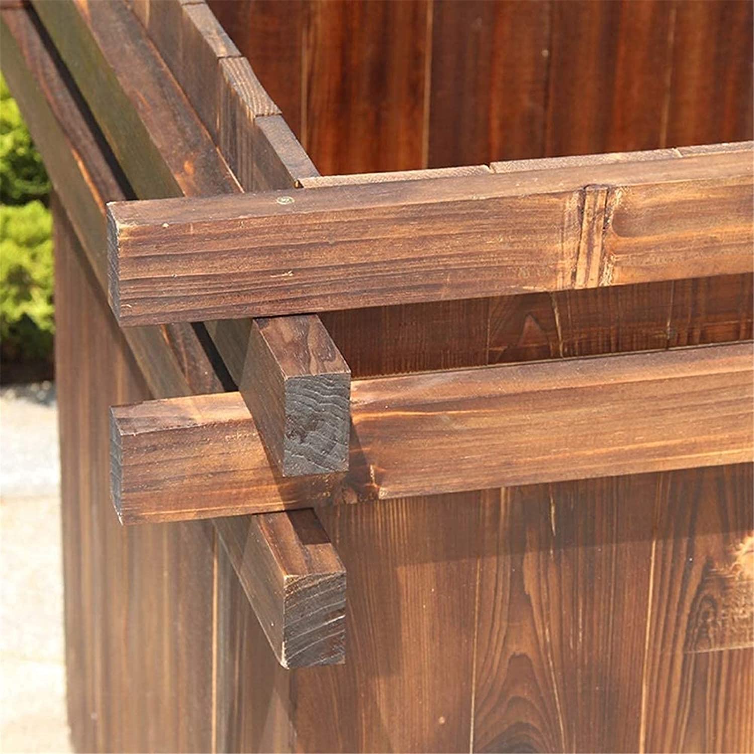 Kit di fioriere da giardino con supporto per piante, robusto, durevole e facile da installare, aiuola rialzata per verdure contenitore per piantare non facilmente deformabile BackContainer soluzione