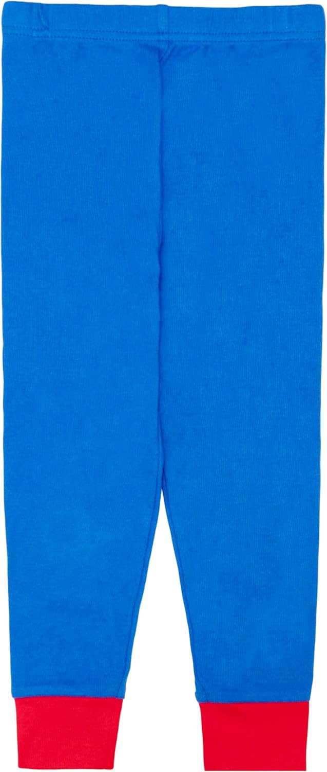 Marvel Boys' 4-piece Snug-fit Cotton Pajama Set, Soft & Cute for Kids