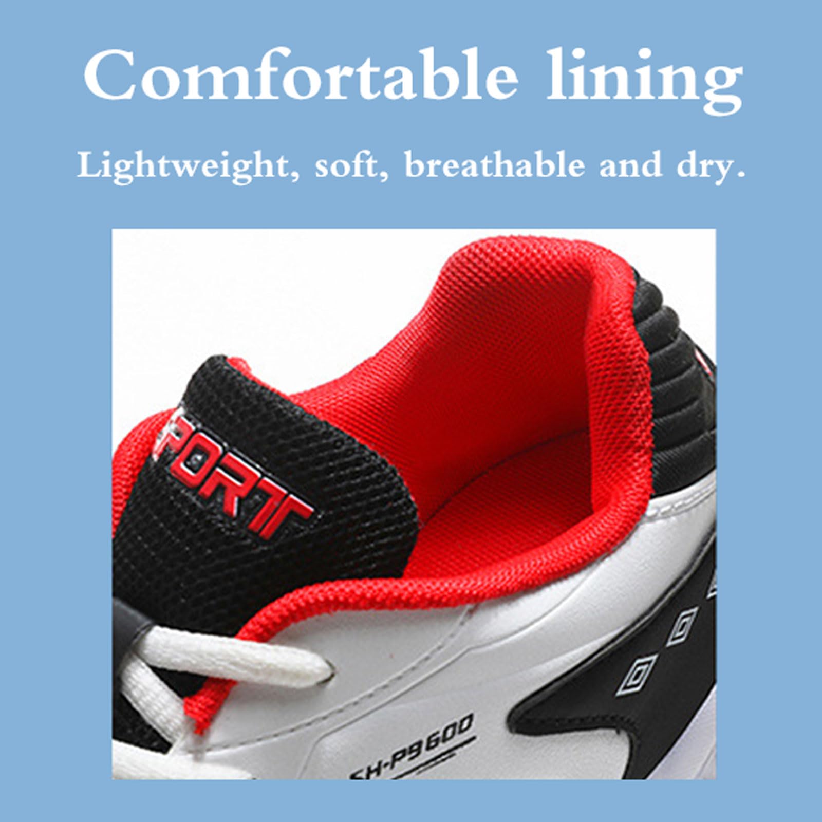 Chaussures de Badminton Respirantes,Squash Volleyball Sneaker,Hommes Chaussures De Badminton,Chaussures d'entraînement de Badminton,Maintien et Amorti,pour Badminton,Volleyball,Squash