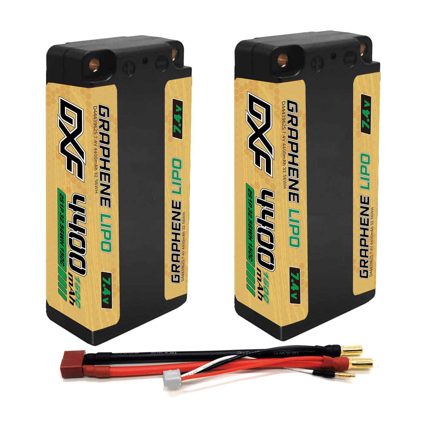 Amazon.co.jp: DXF バッテリーの新革命！ラジコン バッテリー 4400mAh