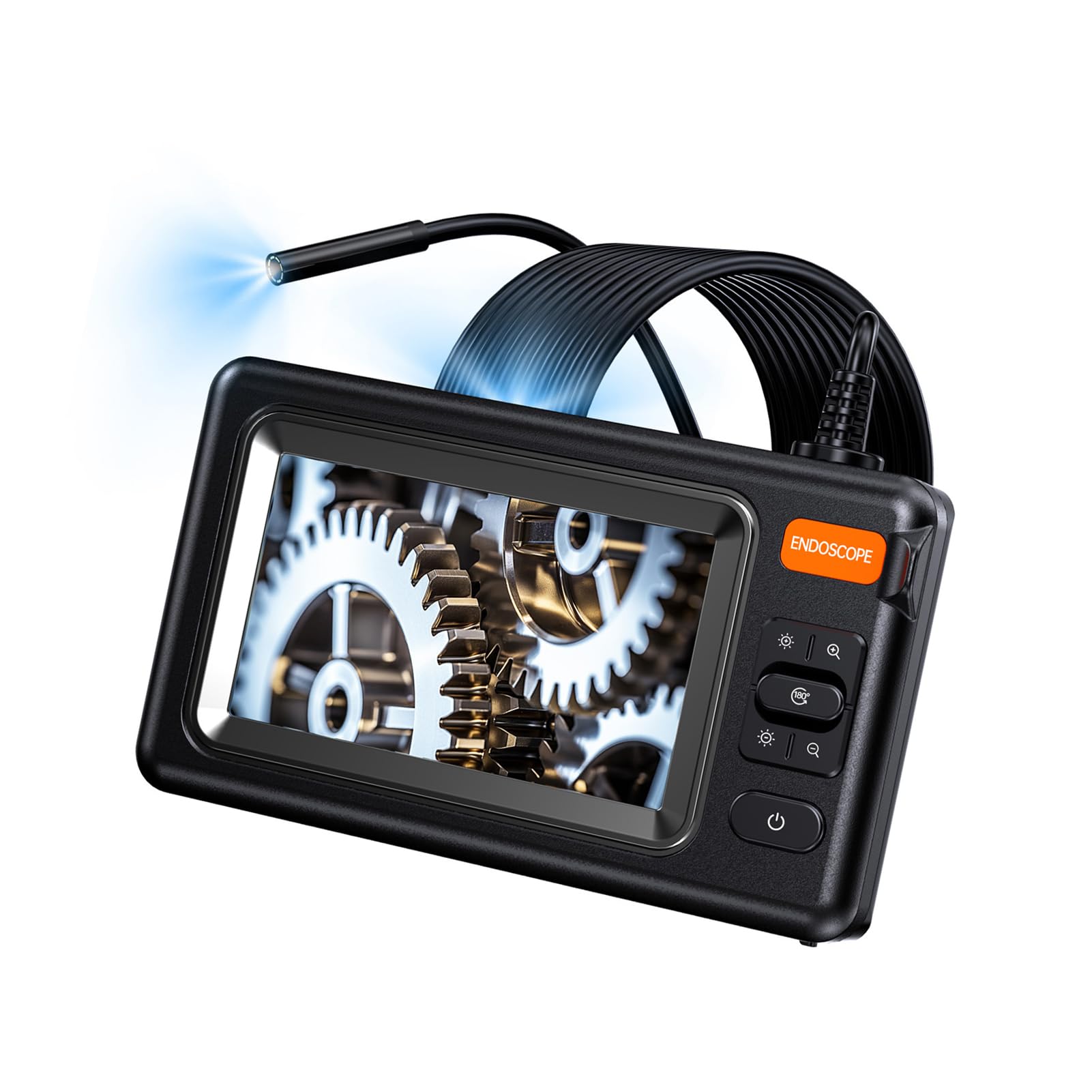 Cámara de Inspección de Endoscopio Industrial IP67 con Cable 5 M