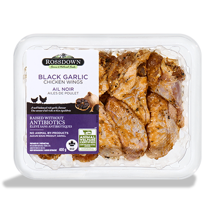 Black Garlic or Jerk Chicken Wings, 400 g Product image of Black Garlic or Jerk Chicken Wings, 400 g