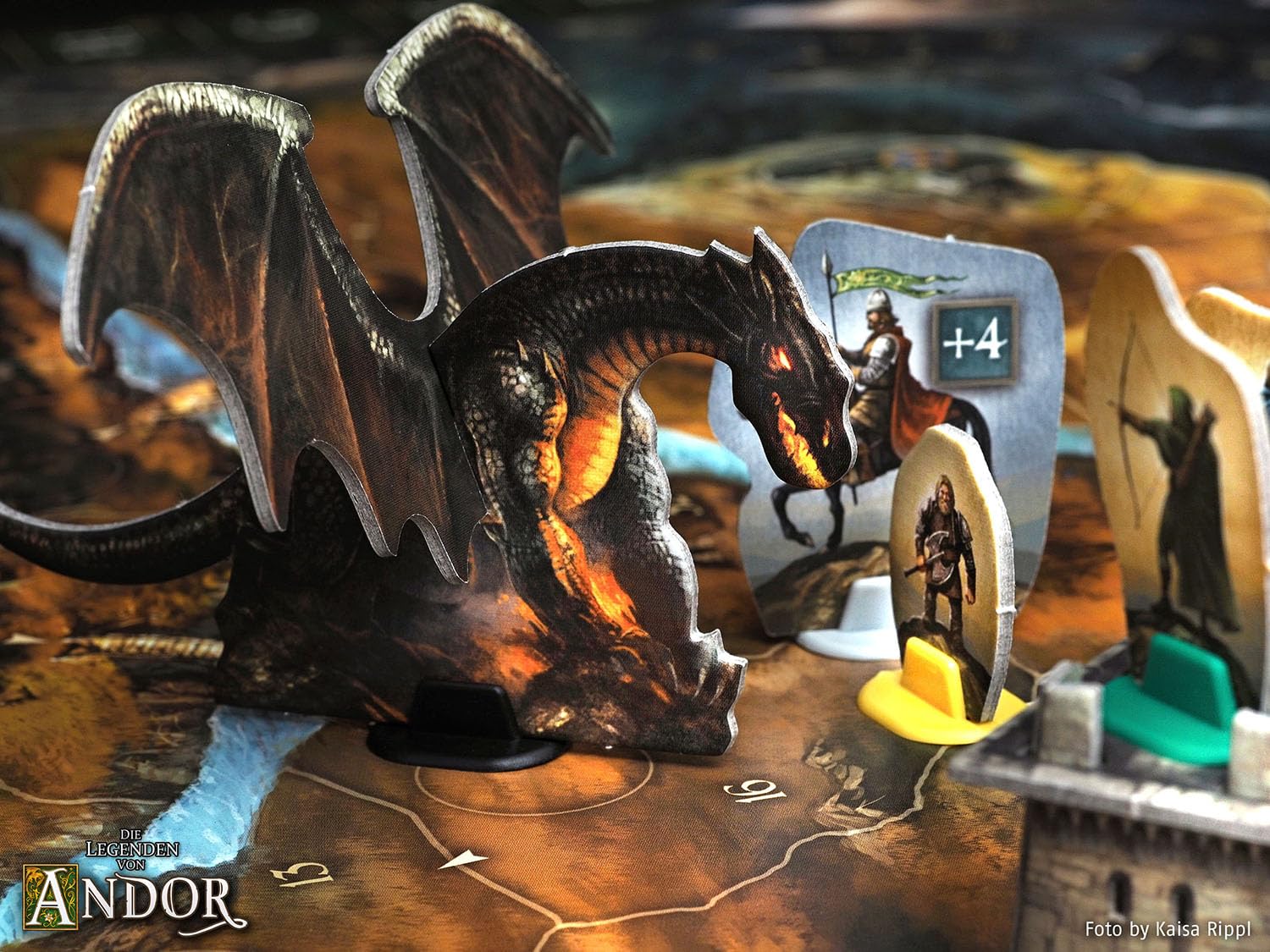 Kosmos Die Legenden von Andor - Die Big Box | Grundspiel und zusätzliche Ergänzungen, Der Fantasy Klassiker, kooperatives Fantasy-Brettspiel, ab 10 Jahren