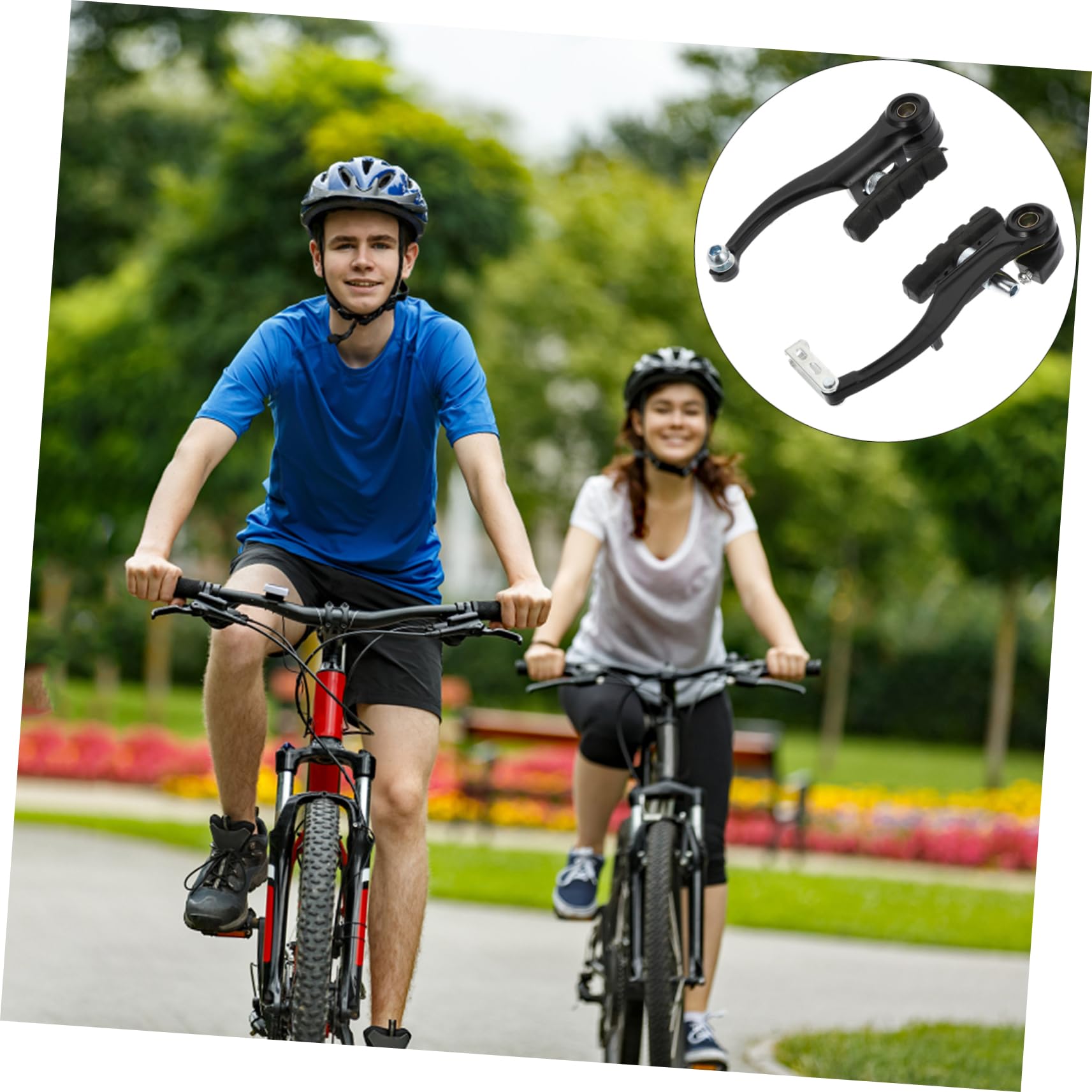 NAMOARLY 1 Set v Shape Brake Kit for Bikes Replaceable Caliper Kit Mountain Bike Brake Set