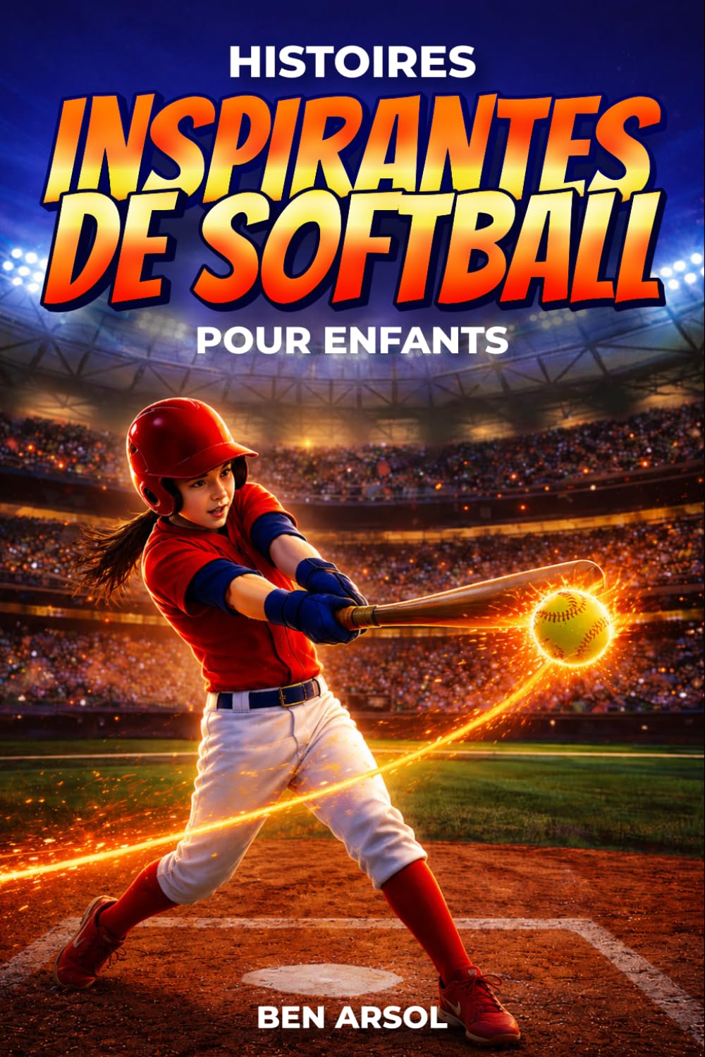 Histoires inspirantes de softball pour enfants: 15 histoires inspirantes de softball pour les jeunes lecteurs avec des leçons de travail d'équipe, de confiance et de ne jamais abandonner