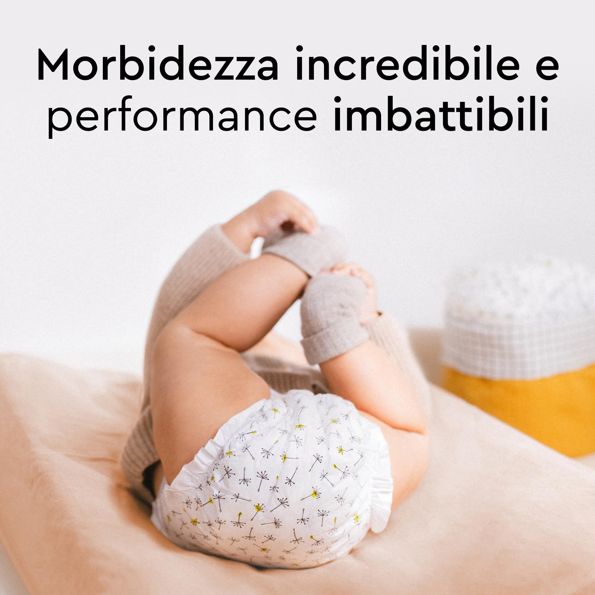 Pannolini LILLYDOO delicati sulla pelle - taglia 1 (2-5 kg), pacco scorta (144 unità), protezione contro le fuoriuscite, morbidi, senza profumi & lozioni e dermatologicamente testati