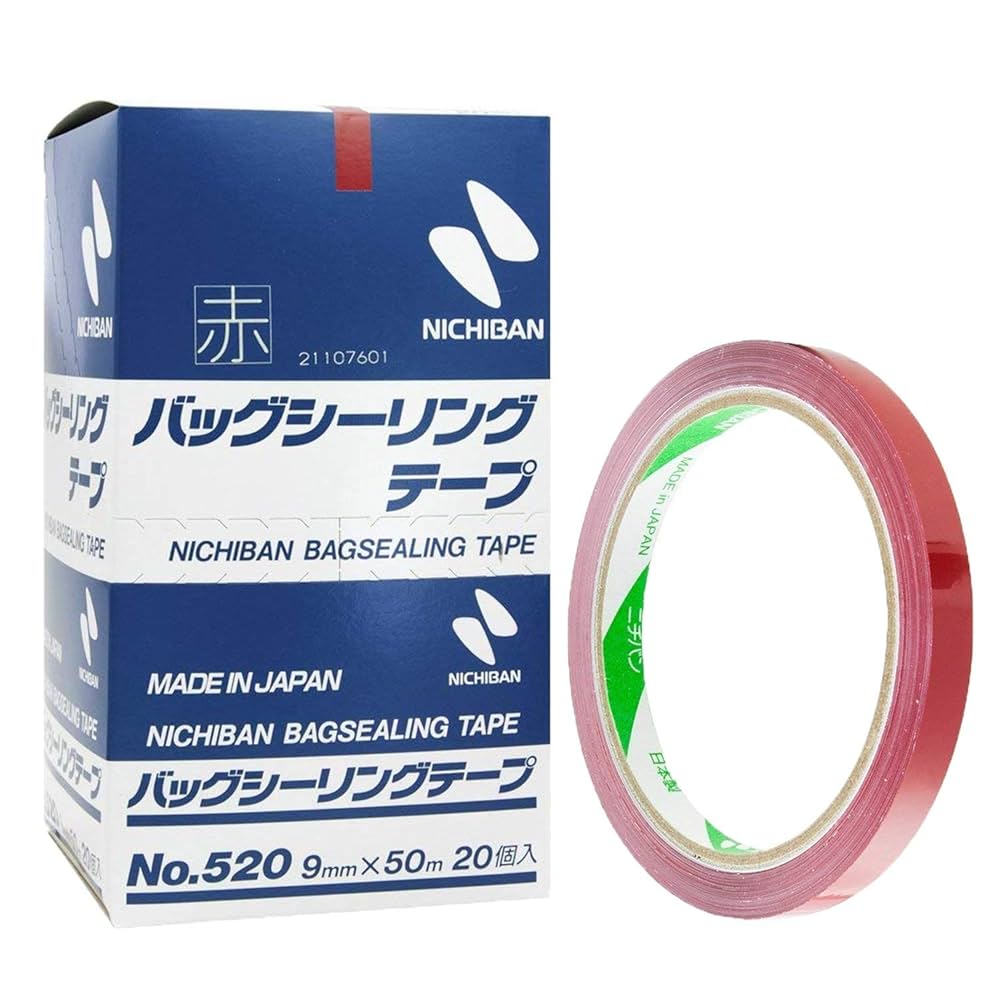 Amazon.co.jp: ニチバン バッグシーリング テープ No.520 20巻入