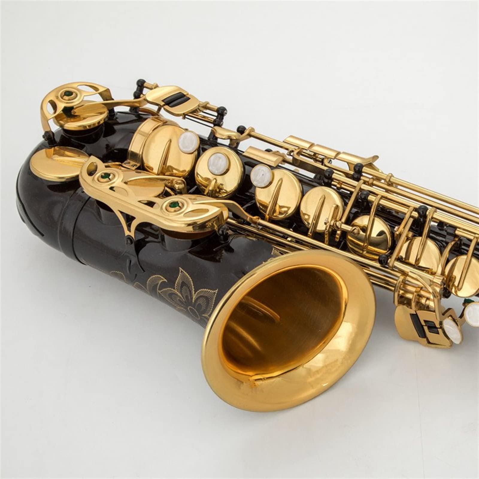 Sassofono 82Z Sassofono Contralto Professionale Chiavi Dorate Sax Contralto con Bocchino A Fascia Custodia Rigida per Ance