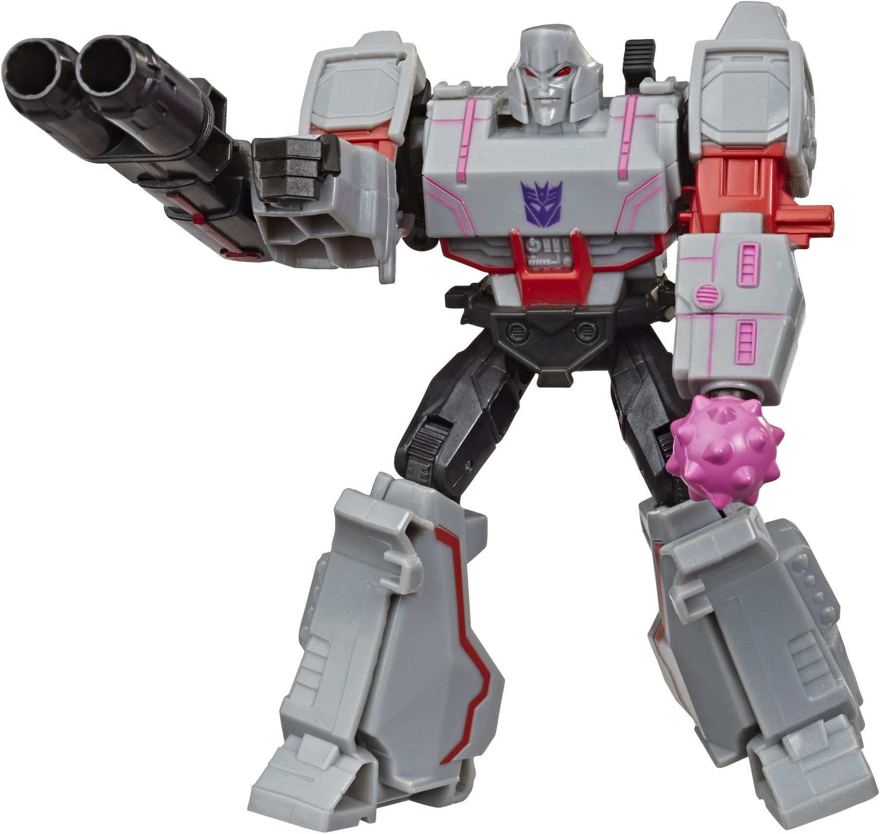 Transformers Bumblebee Cyberverse Adventures Action Attackers Warrior Class Megatron Action Figure, Fusion Mace Move, 5.4-inch