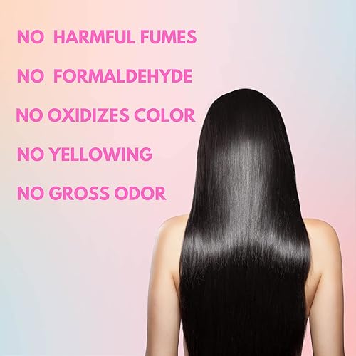 Miniatura 5 de Gorgias Crema para el cabello alisadora progresiva orgánica de queratina para cabello brasileño liso, fino, fino, ondulado y encrespado | 85ML