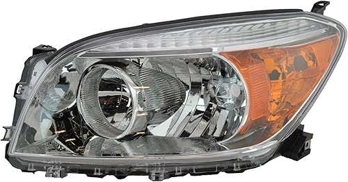 Miniatura 6 de Juego de montaje de faros delanteros para el lado del conductor y del pasajero, compatible con Toyota RAV4 TO2518106 TO2519106 2006-2008 TO2519106