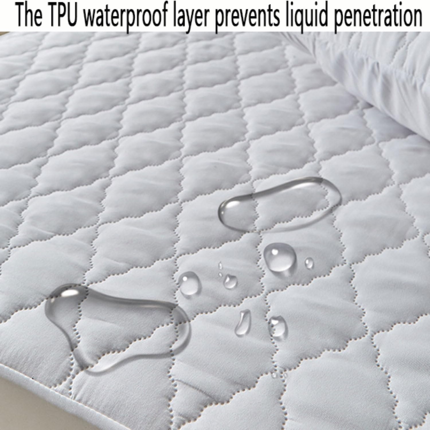 Protector Colchon Impermeable Empapadores Cama Adultos Lavables Protector de Cama Absorbentes Impermeable Antideslizante Empapadores Reutilizables para Incontinencia, Mayores y Niños