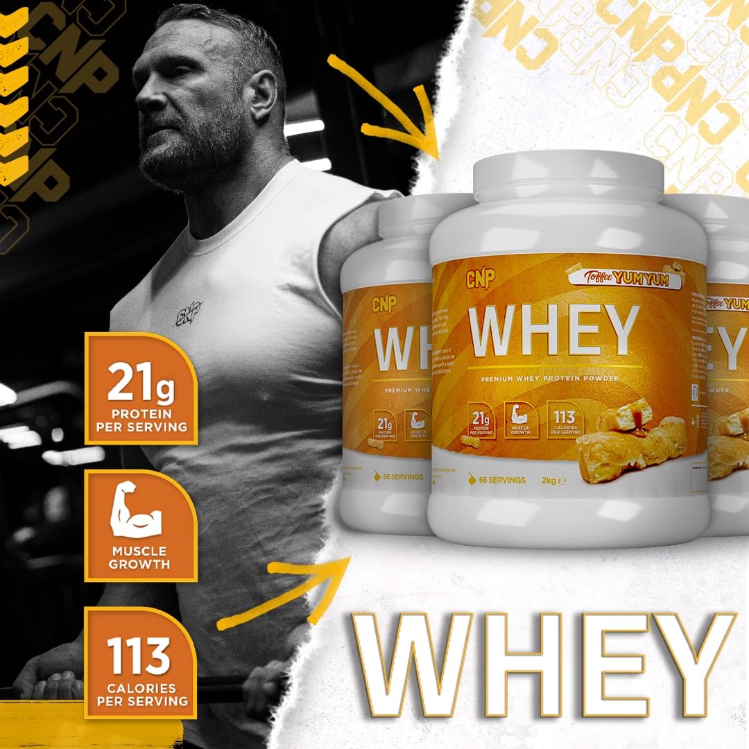 CNP Whey (2000g) Toffee Yum Yum - Białka - Mieszanka białek