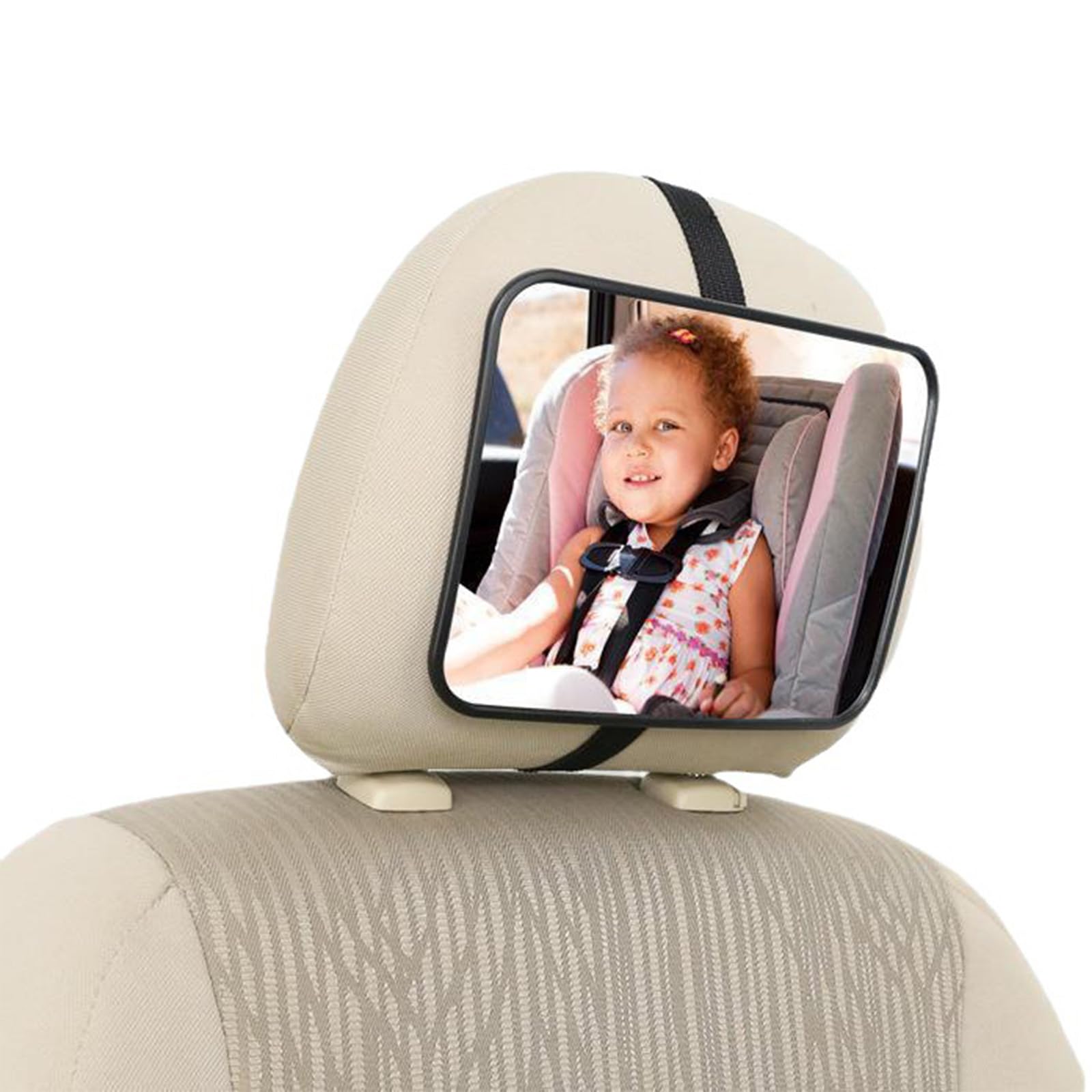 Specchietto Auto Per Bambini - Rotazione 360° Per Vedere Il Tuo Piccolo Dal Sedile Anteriore - Foto 9