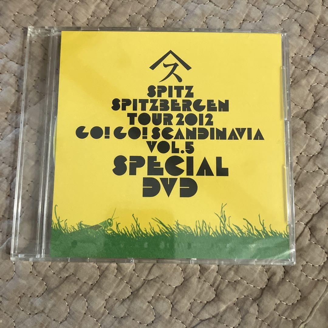 未開封 スピッツ ゴースカ5 DVD spitz bergen tour2012 Amazon