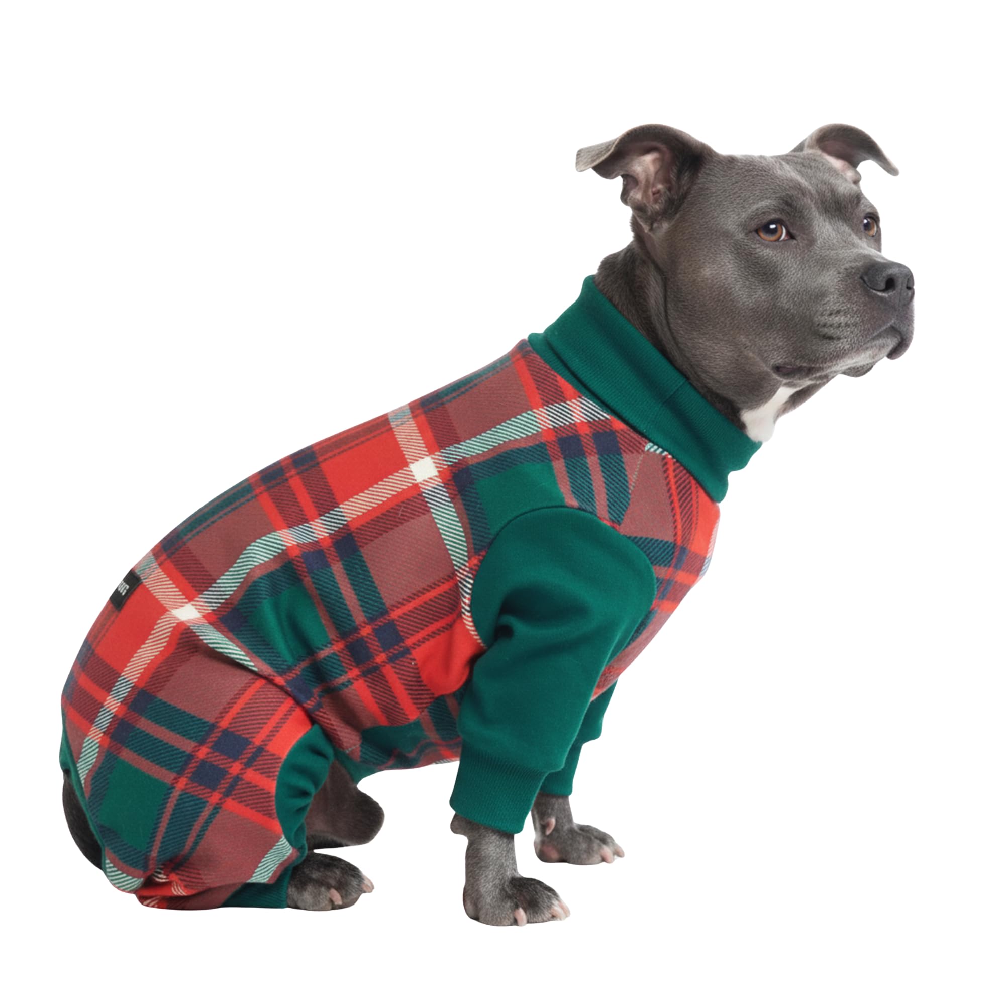 Spark Paws Christmas Dog Pajamas - Onesie Recovery Surgery Suit PJS