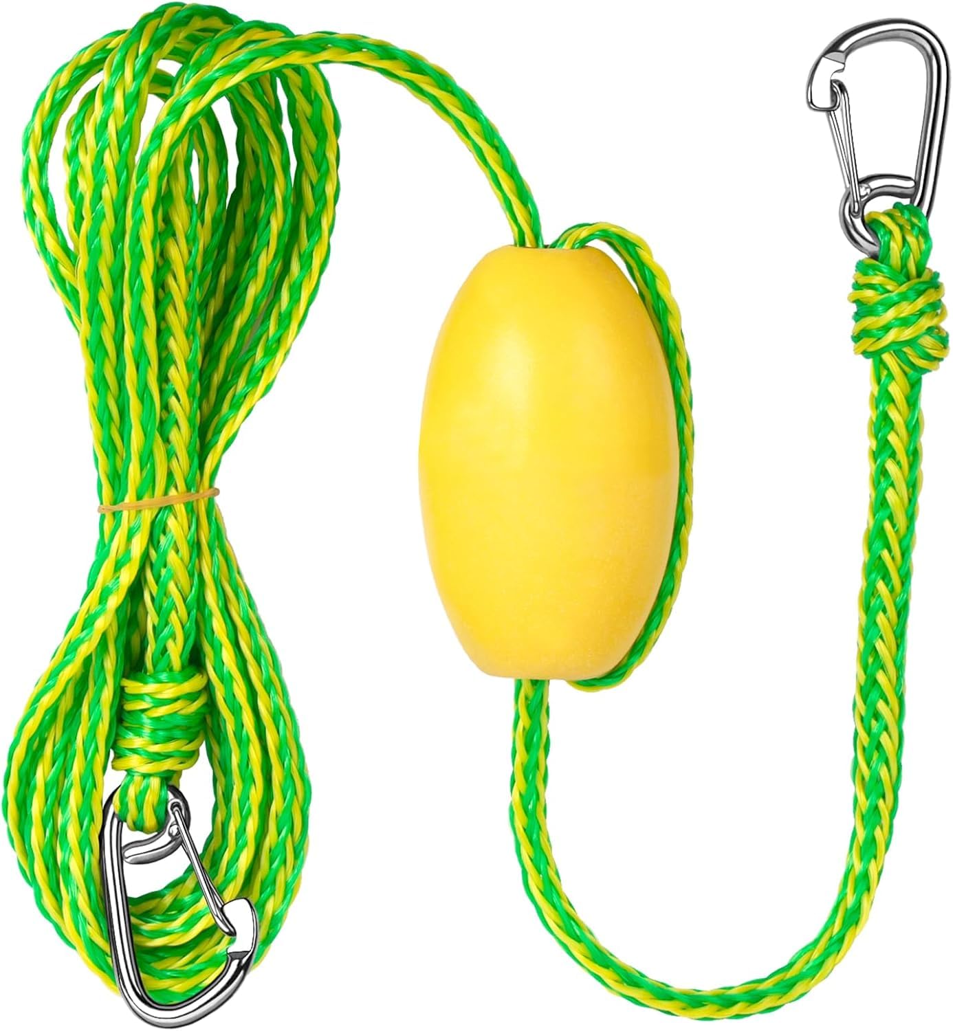 Zodazoqa Heavy Duty Float Rope for Kayak Tow Line, Anchor Marker Buoy, Drift Sock Harness, Jet-Ski PWC Boat Accessories，Lake Jet Ski Boat Accessories (12ft)
