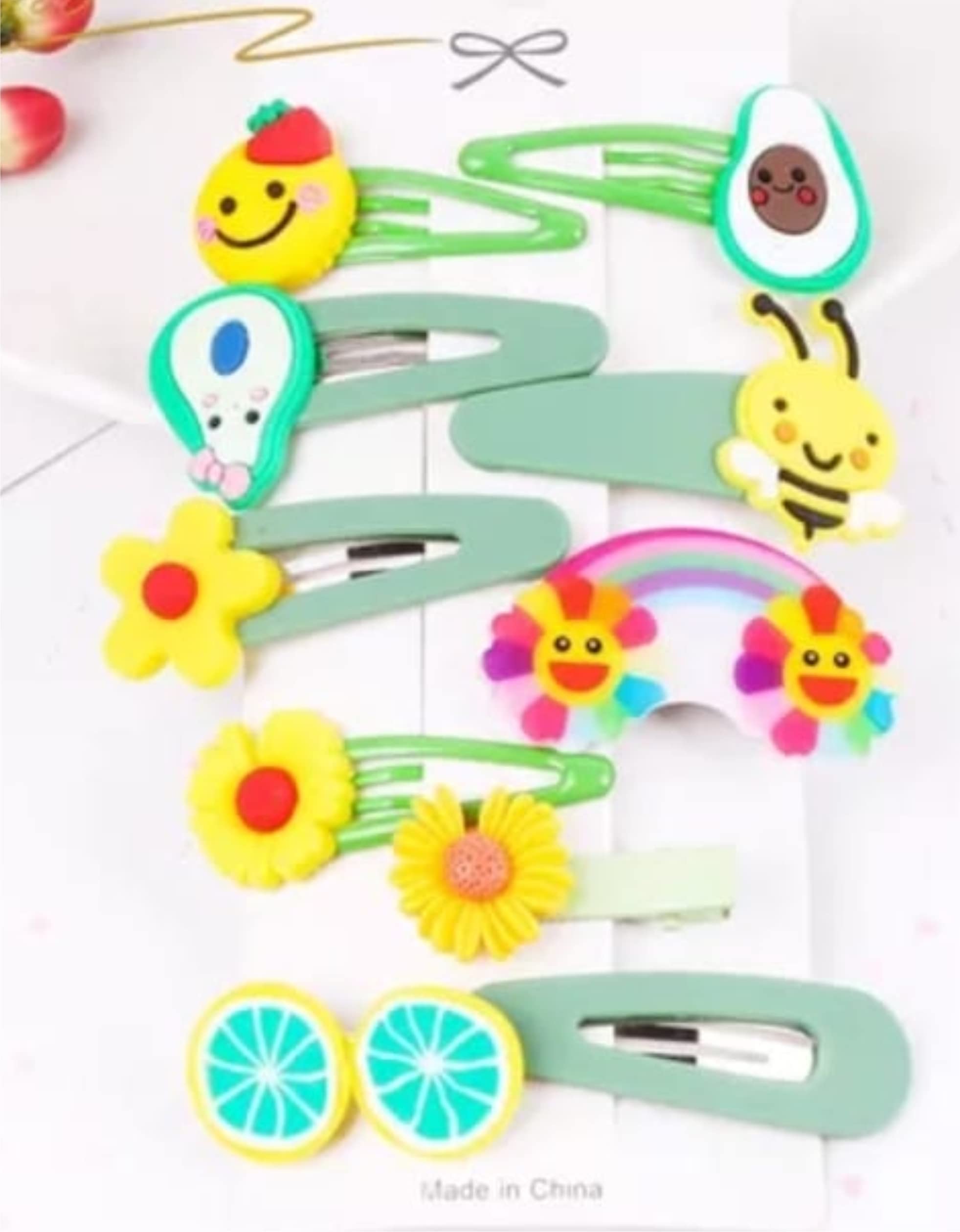 Kashishs 14 Pcs Multi Unicorn Ice Cream Hair Clips Set Baby Hairpin For Kids Girls Toddler Barrettes Hair Accessories (Green) (B0B71WY6K5) Amazon Price History, Amazon Price Tracker