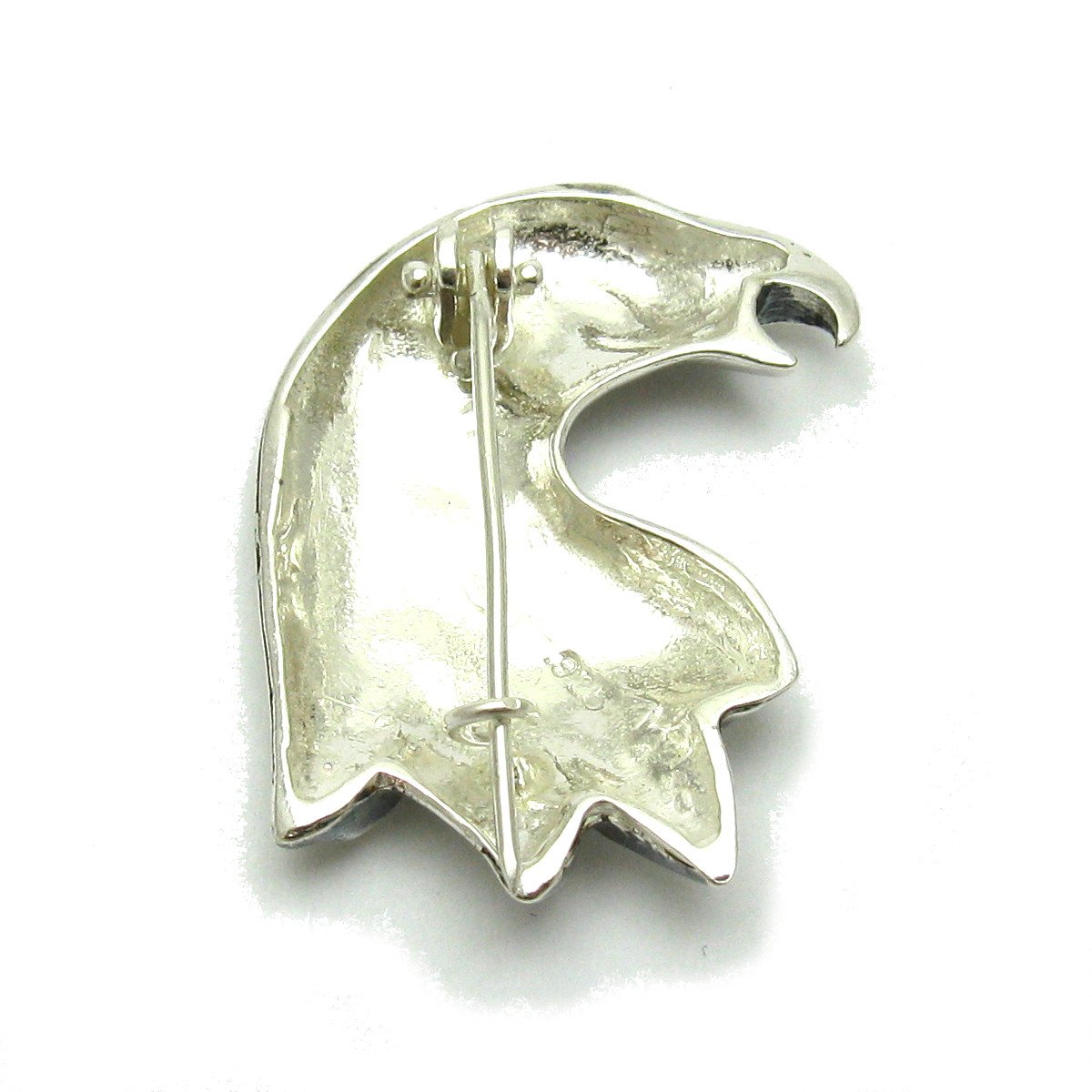 Broche en argent massif 925 Aigle A000056 Empress