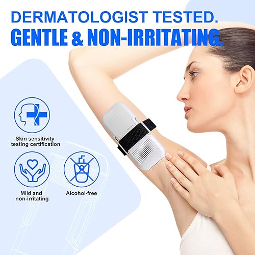 Miniatura 6 de Eliminador de olores de axilas  Controlador de olores corporales de plasma recargable, adecuado para hiperhidrosis, frescura duradera, diseño