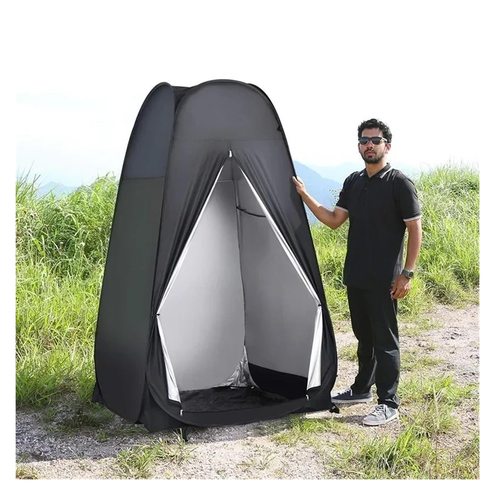 Carpa cambiadora automática de Apertura rápida Carpa de baño for Ducha al Aire Libre Carpa de baño for Pesca Carpa cambiadora for Inodoro móvil