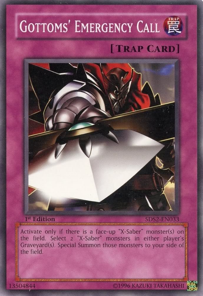 Yu-Gi-Oh! - Gottoms' Emergency Call (5DS2-EN033) - 5Ds Starter Deck 2009-1st Edition
