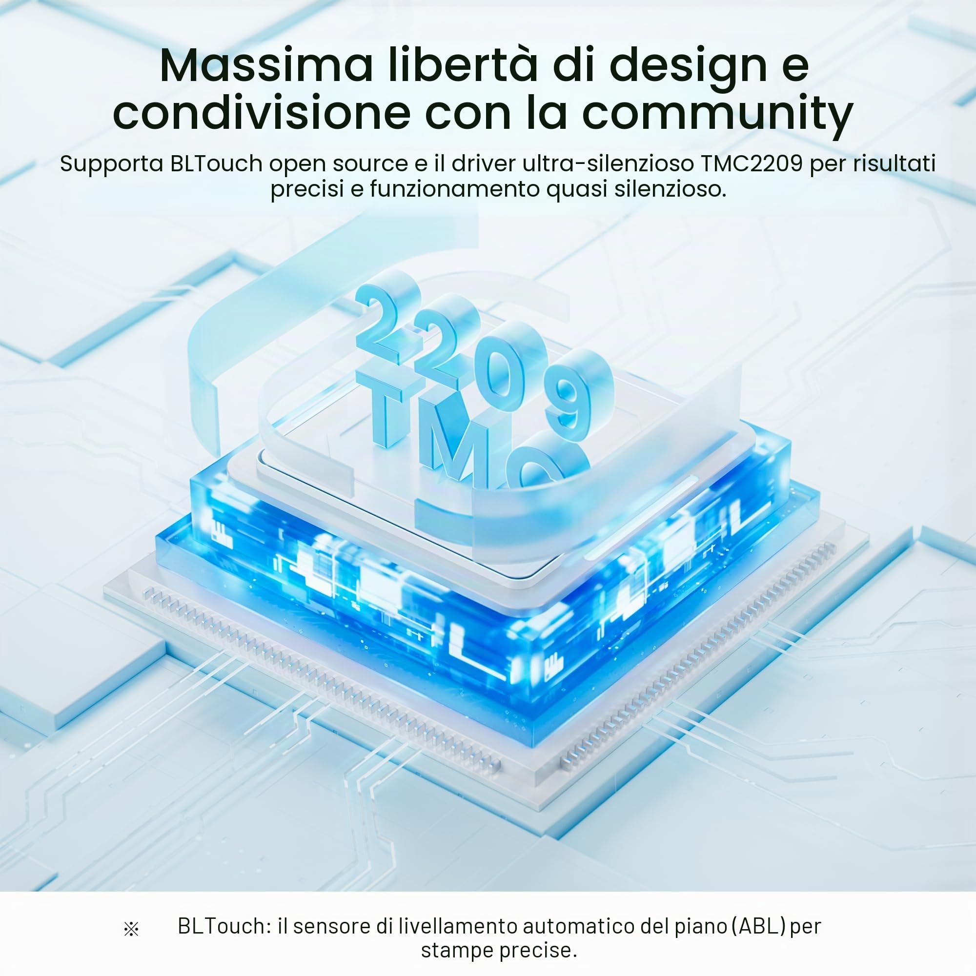 LONGER Stampante 3D LK5 Pro, di grandi dimensioni di stampa 30 x 30 x 40 cm, con touch screen da 4,3", open source, kit doppia ventola migliorata, precisione 0,1 mm, scheda madre a 32 bit