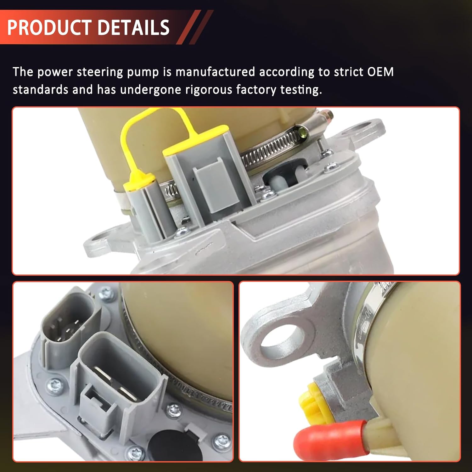 36050678 Electric Servo Power Steering Pump Fit for Volvo C30 C70 II S40 II V50 2004-2013 Replacement 36000116, 36000772, 36000801, 36001485