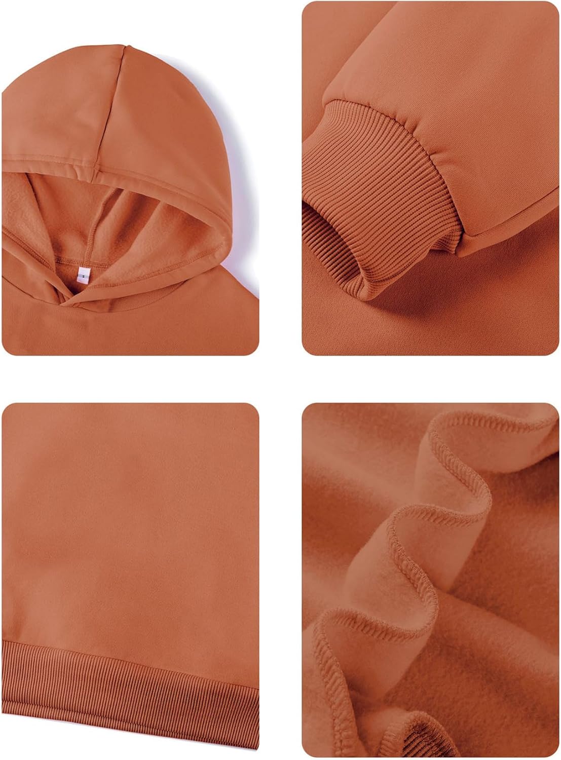 WDIRARA Girl's Graphic Hoodies Long Sleeve Hooded Thermal Sweatshirts Cute Pullover Tops - Image 5