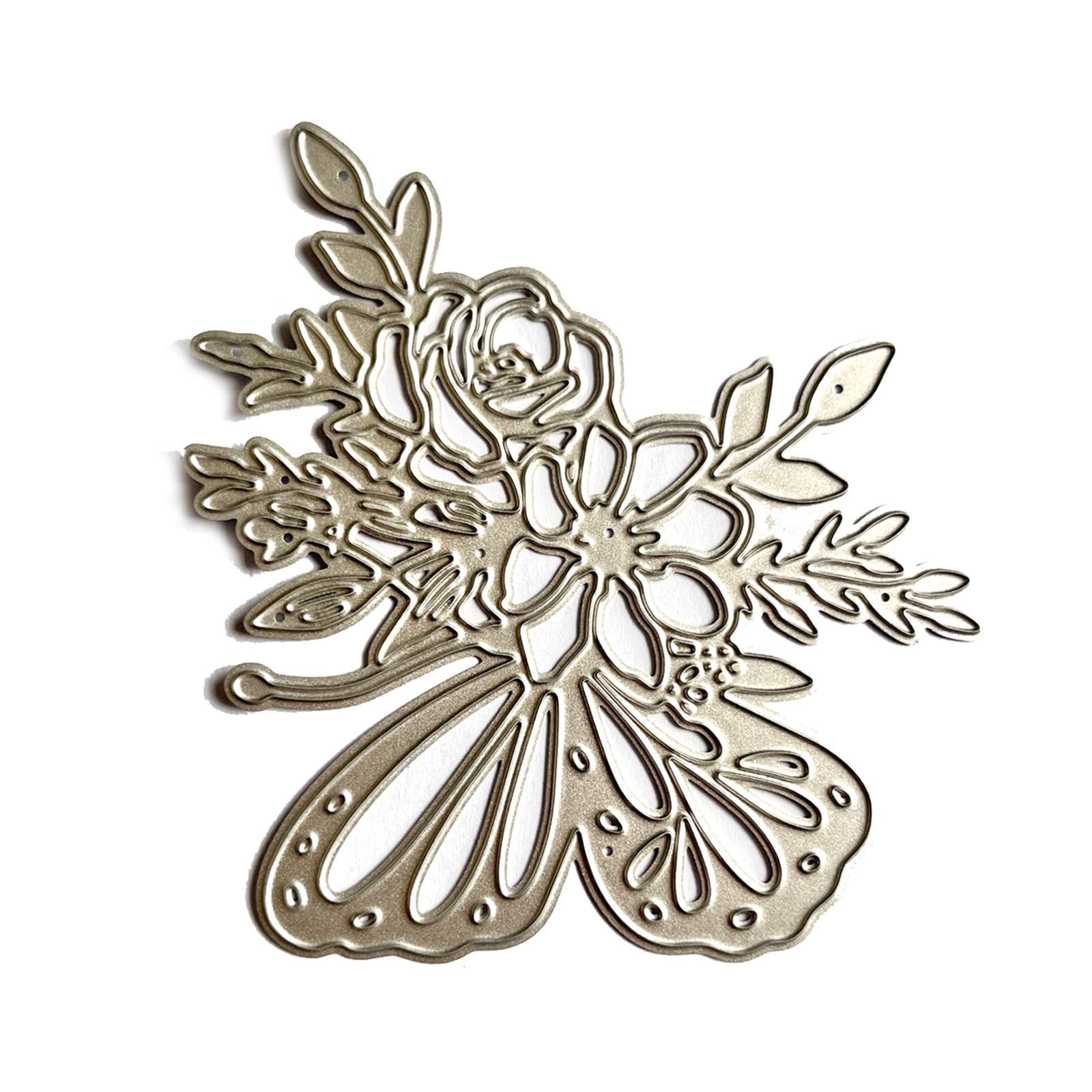 Flowers Iris-MetalCutting Dies Flower Butterfly Die Cuts Embossing Stencils Template Molds for Scrapbooking-Decor Flower Butterfly Cutting Dies Flowers Iris-metal Die Cuts Stencil Template Molds