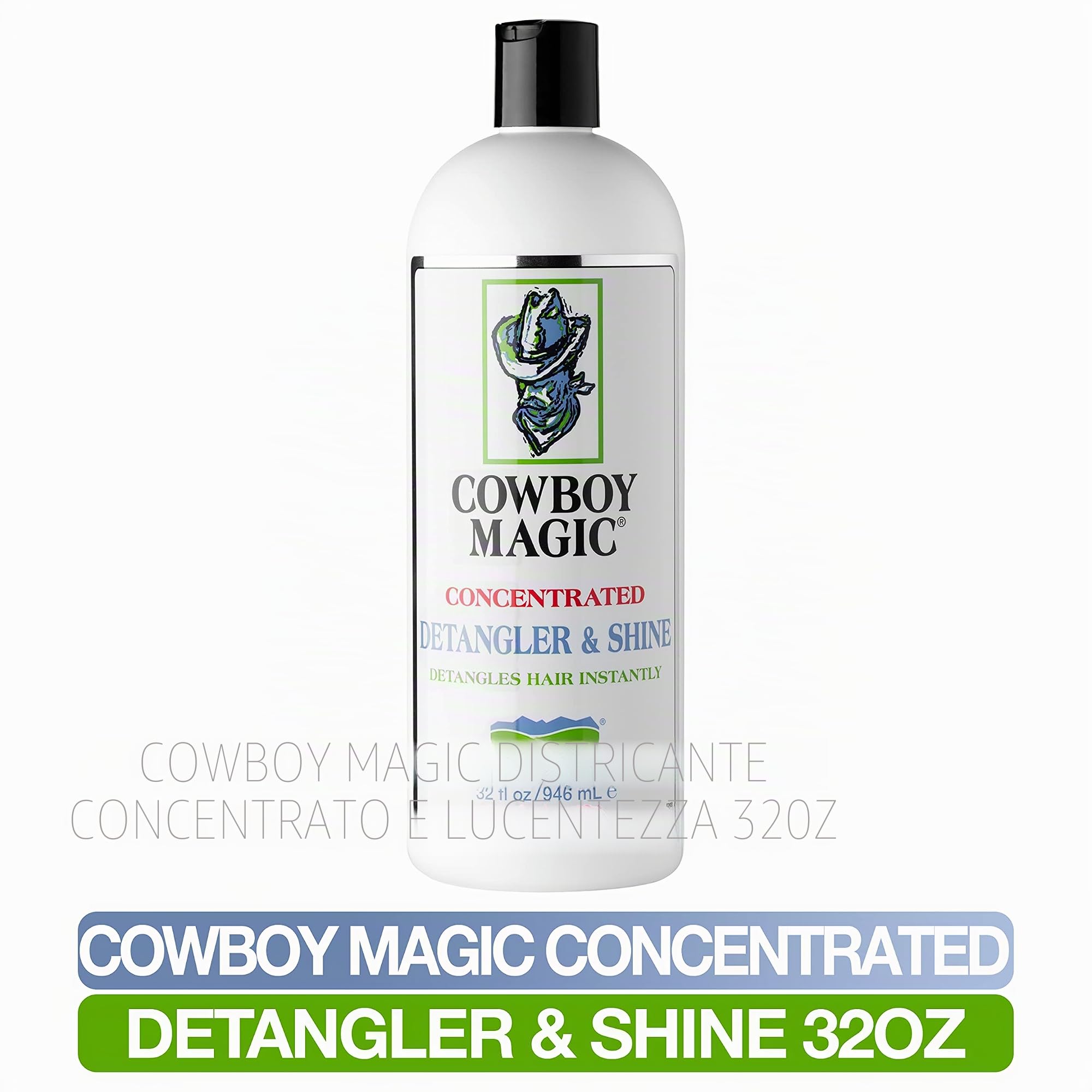 Cowboy Magic Detangler & Shine concentrato, 907,2 g
