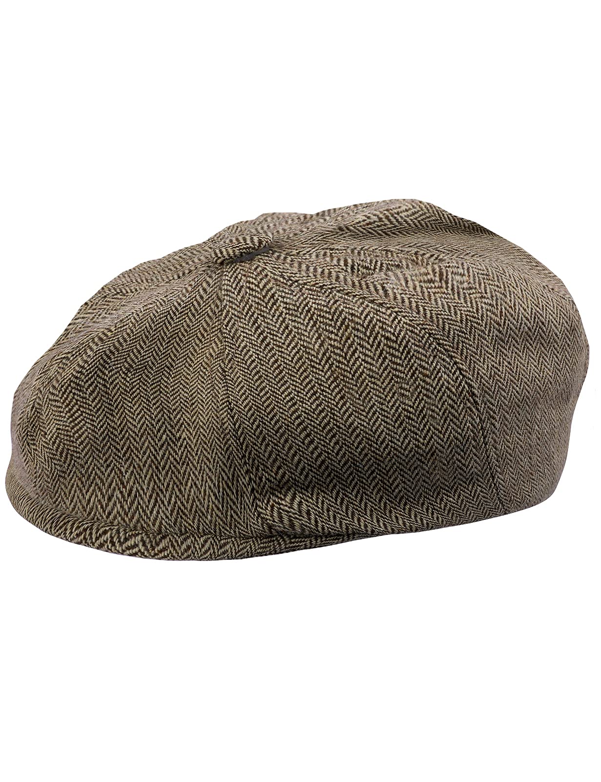 mintgreen Sombreros Gorras Bebés Niño, Recién Nacido Vendedor de Periódicos Gorra Vintage Tweed Plano Sombrero de Panadero