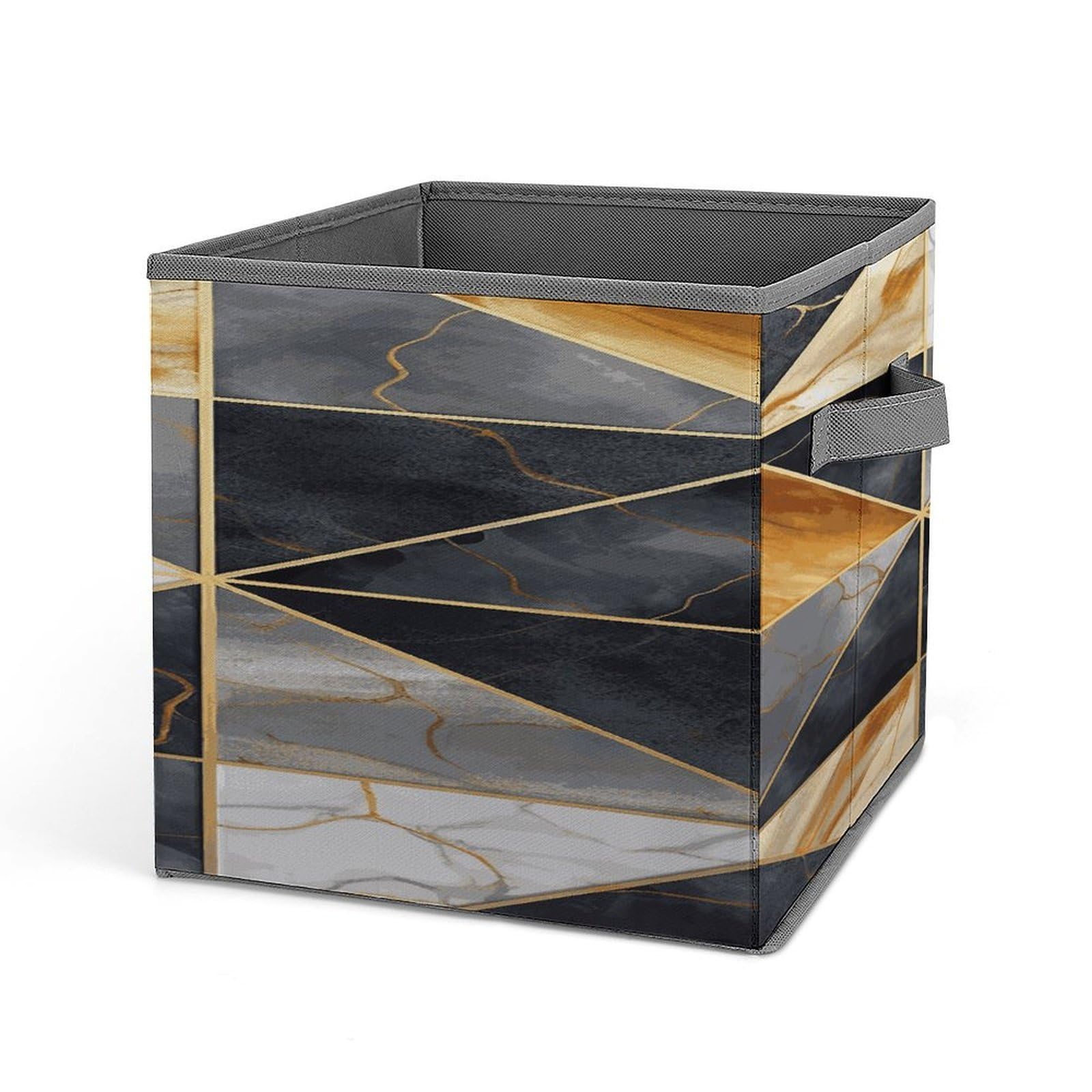 Fekiloot Style Geometric Marble1 Storage Bins Storage Baskets