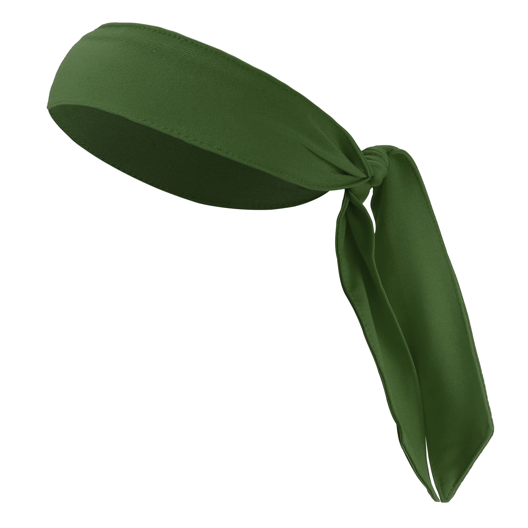 VOCOSTE 1 Pcs Adjustable Soft Sport Headband, Sweat Wicking Gym Tennis Tie Sweatband for Men Women,