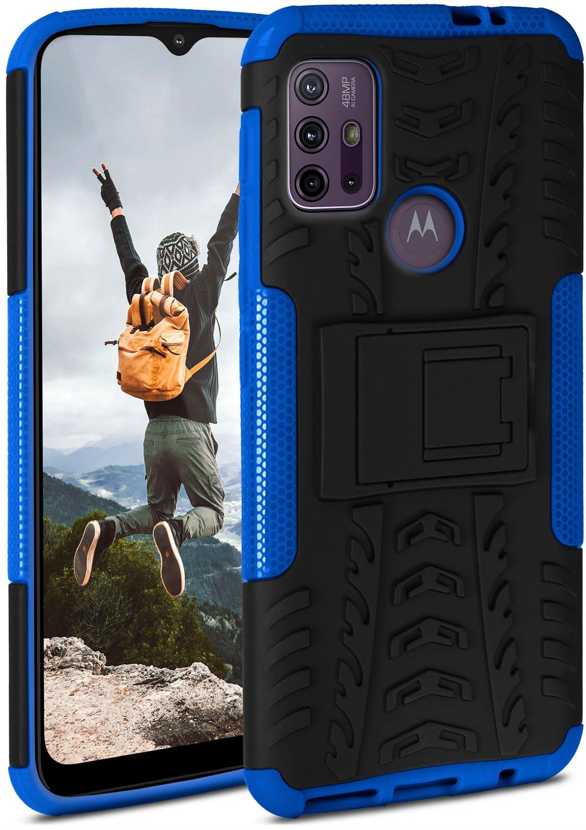 ONEFLOW Custodia protettiva compatibile con Motorola Moto G10 / G30