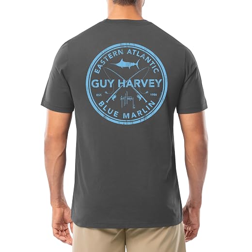 Guy Harvey Men’s Short Sleeve Cotton Graphic T-Shirt