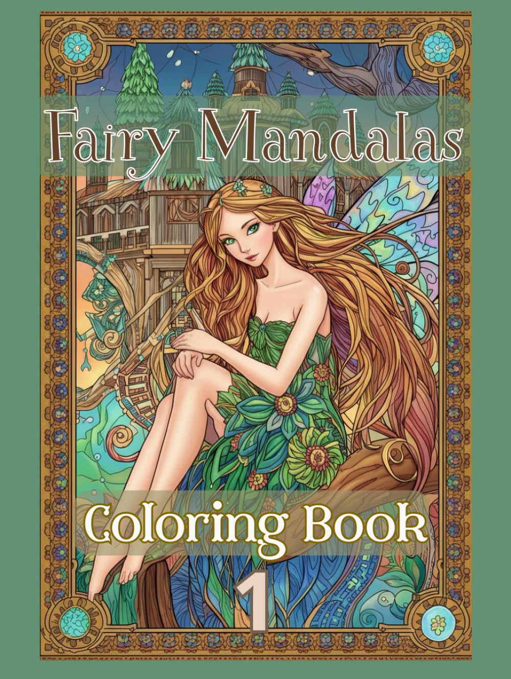 Fairy Mandalas: A Relaxing Coloring Book for Teens and Adults Gift Adition: Beautiful Mandala Designs with Fairies for Mindful Coloring (Fairy Mandalas Collection)