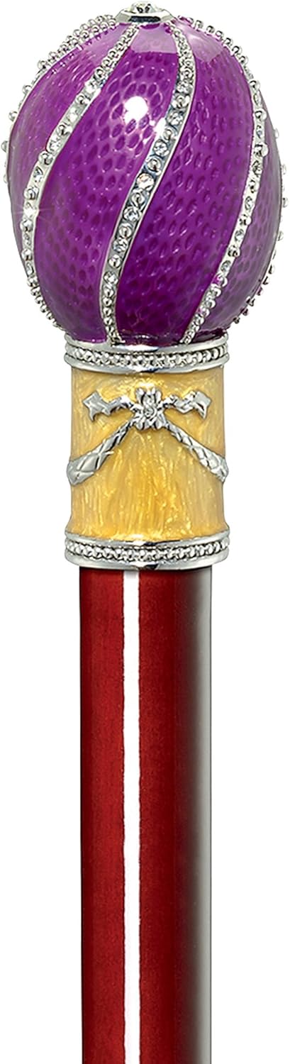Design Toscano Violet Viper Walking Stick, Full Color : Clothing, Shoes & Jewelry