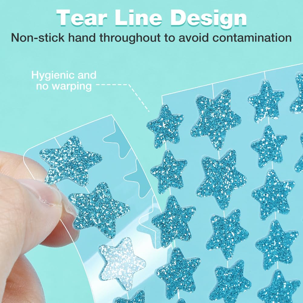 BUTBU Pimple Patches, 400 Pieces Star Hydrocolloid Spot Patches, Mighty Blemish Patches - Image 4
