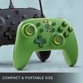 PowerA Nano Wired Controller for PowerA Nintendo Switch, Green