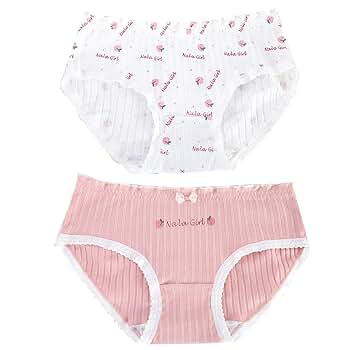 YOMORIO Cute Lace Strawberry Panties Womens Anime Underwear