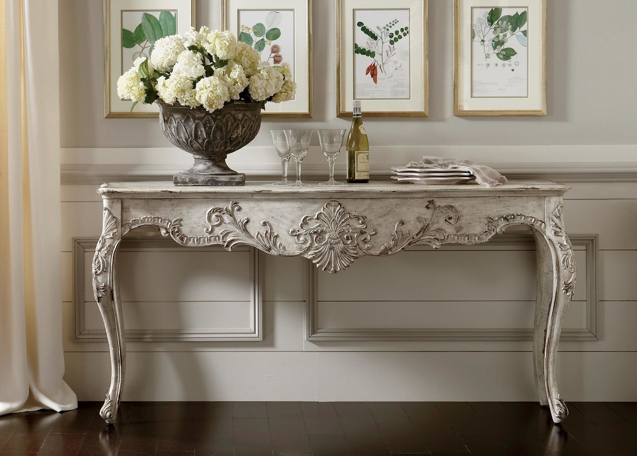 コンソールテーブル　ETHAN ALLEN ETHAN ALLEN イーセンアーレン USA最高級 Medallion Collection