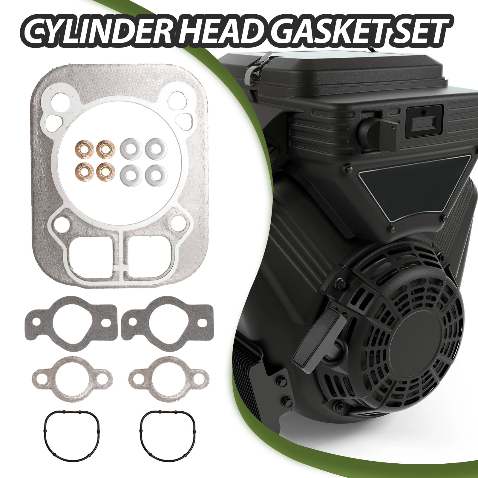 Kit Guarnizioni Testa Per Motori Kohler CH25, CH730, CH740, CV25 – 2 Set, Ricambio 24-841-04S, 24 041 16 - 4