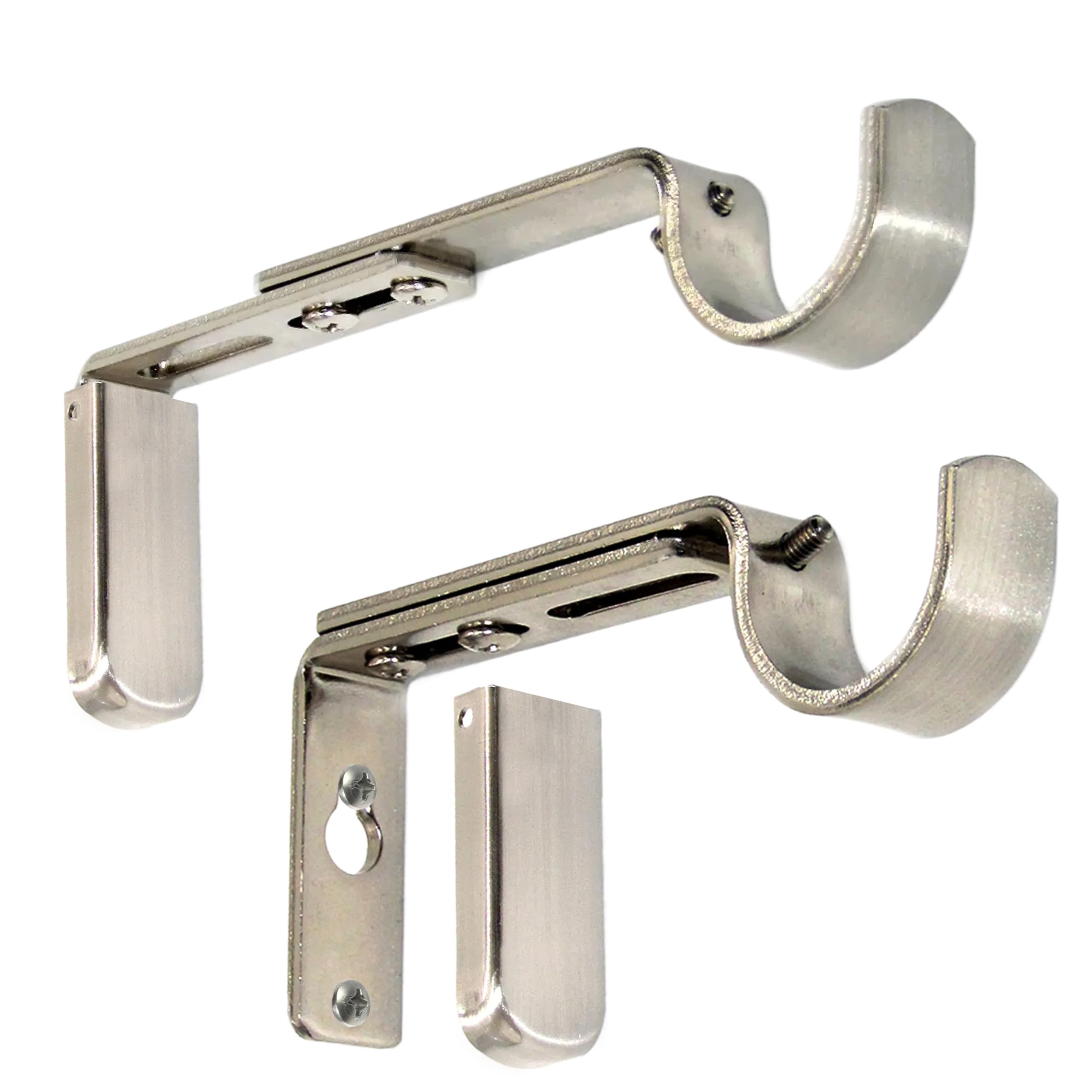 Curtain Rod Brackets - Adjustable & Heavy Duty -11 Curtain Rod Brackets - Adjustable & Heavy Duty -11