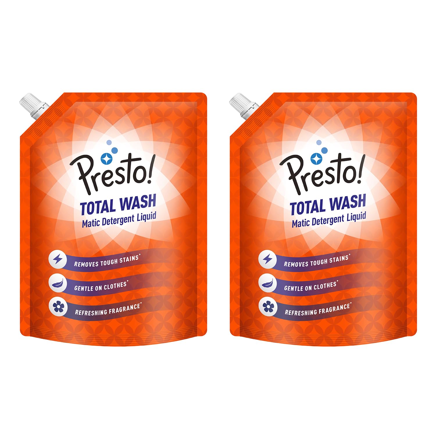 Amazon Brand - Presto! Total Wash Detergent Liquid Mega Saver Pack 4 Ltr (2L + 2L) | Gentle on Clothes | Refreshing Fragrance | Machine and Hand Wash (B0CX5KPVP2) Amazon Price History, Amazon Price Tracker
